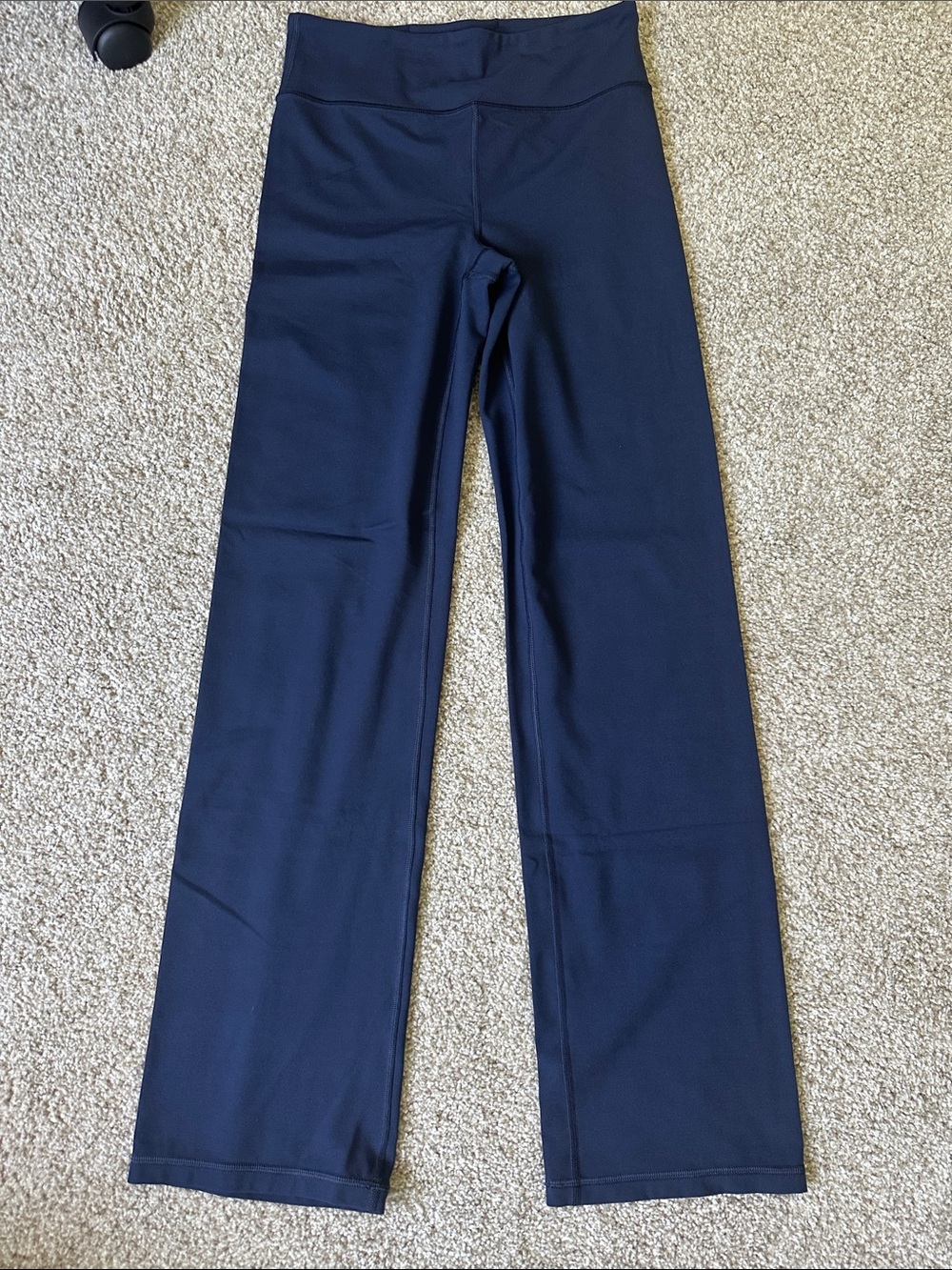 Athleta Elation Ultra High Rise Straight Leg Pant in Navy